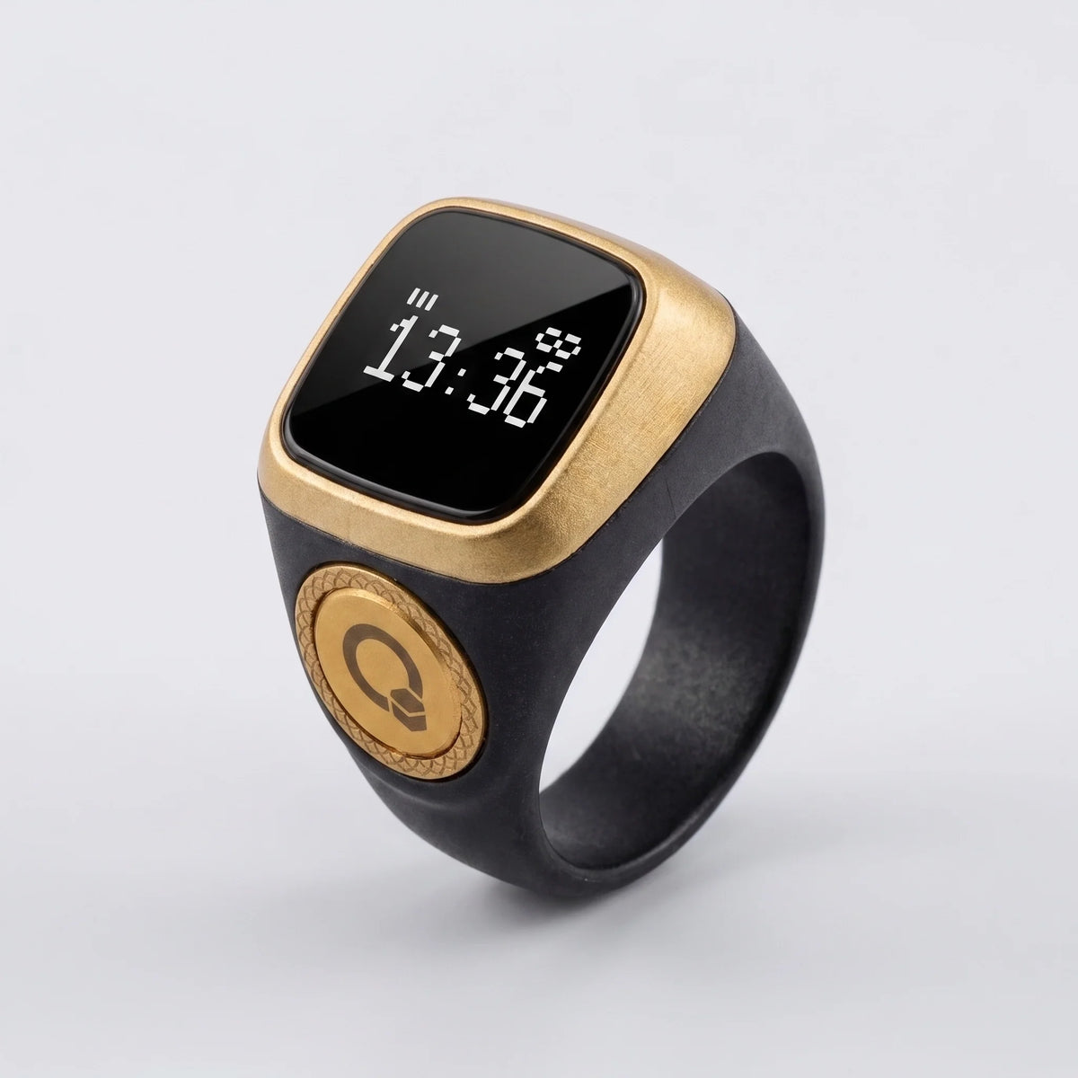 Nooraya Smart Digital Zikr Ring premium CNC alloy finish