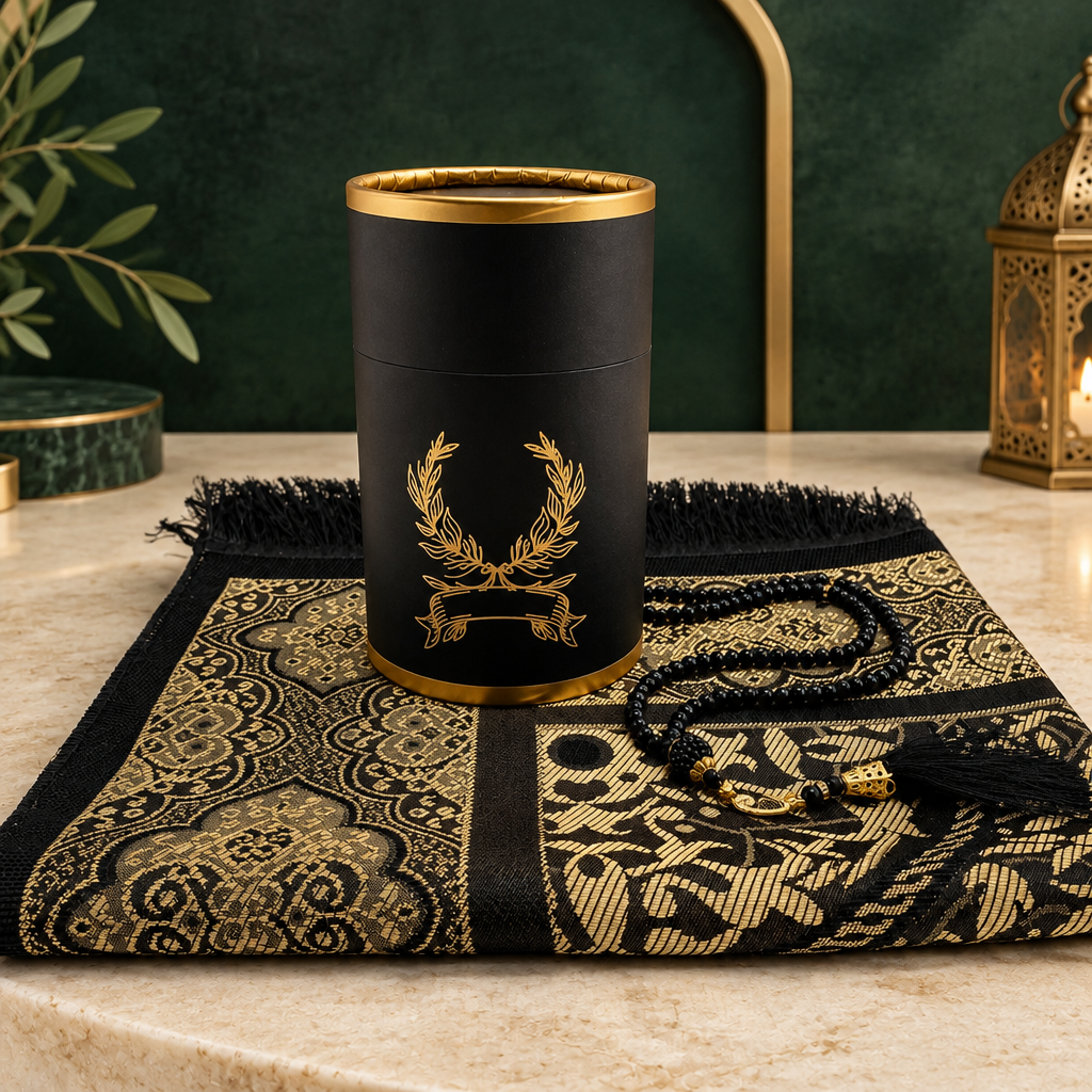 Prayer Mat and Tasbih Gift Set